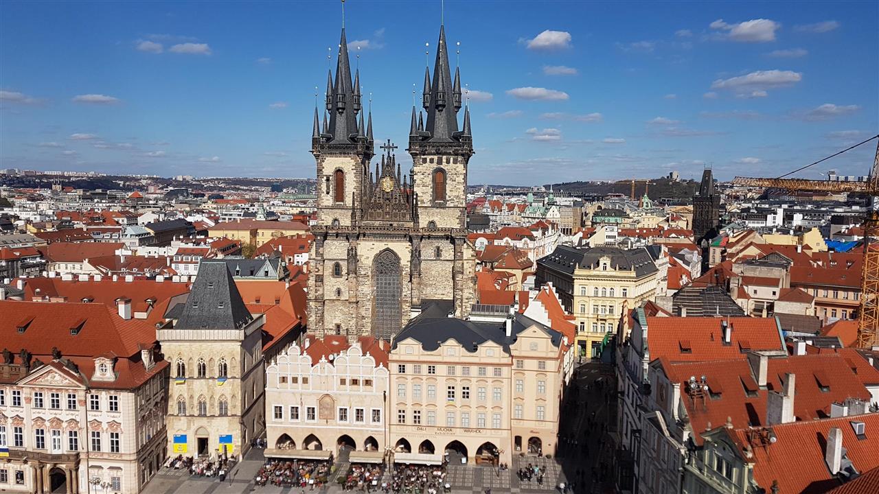 Prager Altstadt vom Rathausturm
